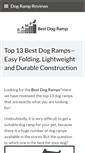 Mobile Screenshot of bestdogramp.com